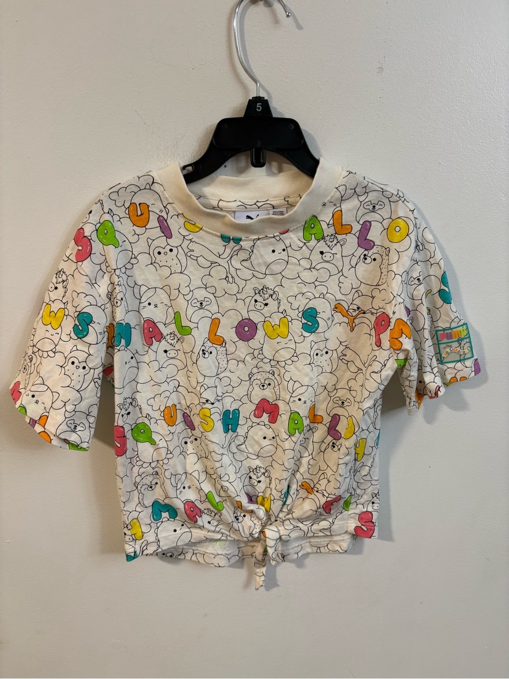 Puma X Marshmallow tshirt colorful size xsmall 4-5 years
